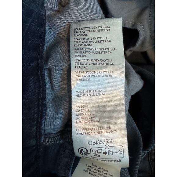 Anthropology PILCRO Size 29 Denim Jeans Slim Fit Dark Wash‎ - Picture 4 of 9